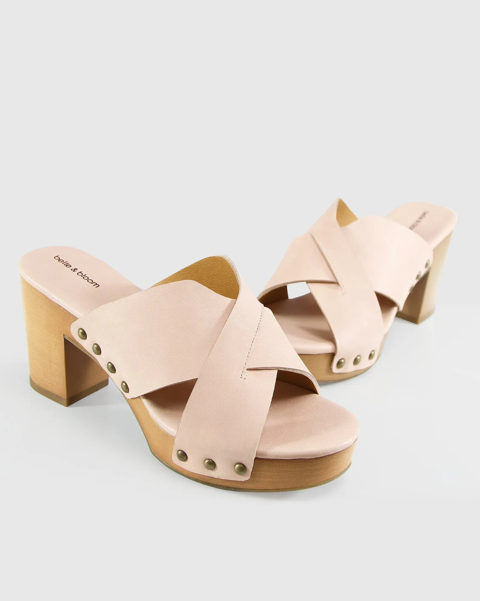 Midtown Clog Mule - Blush