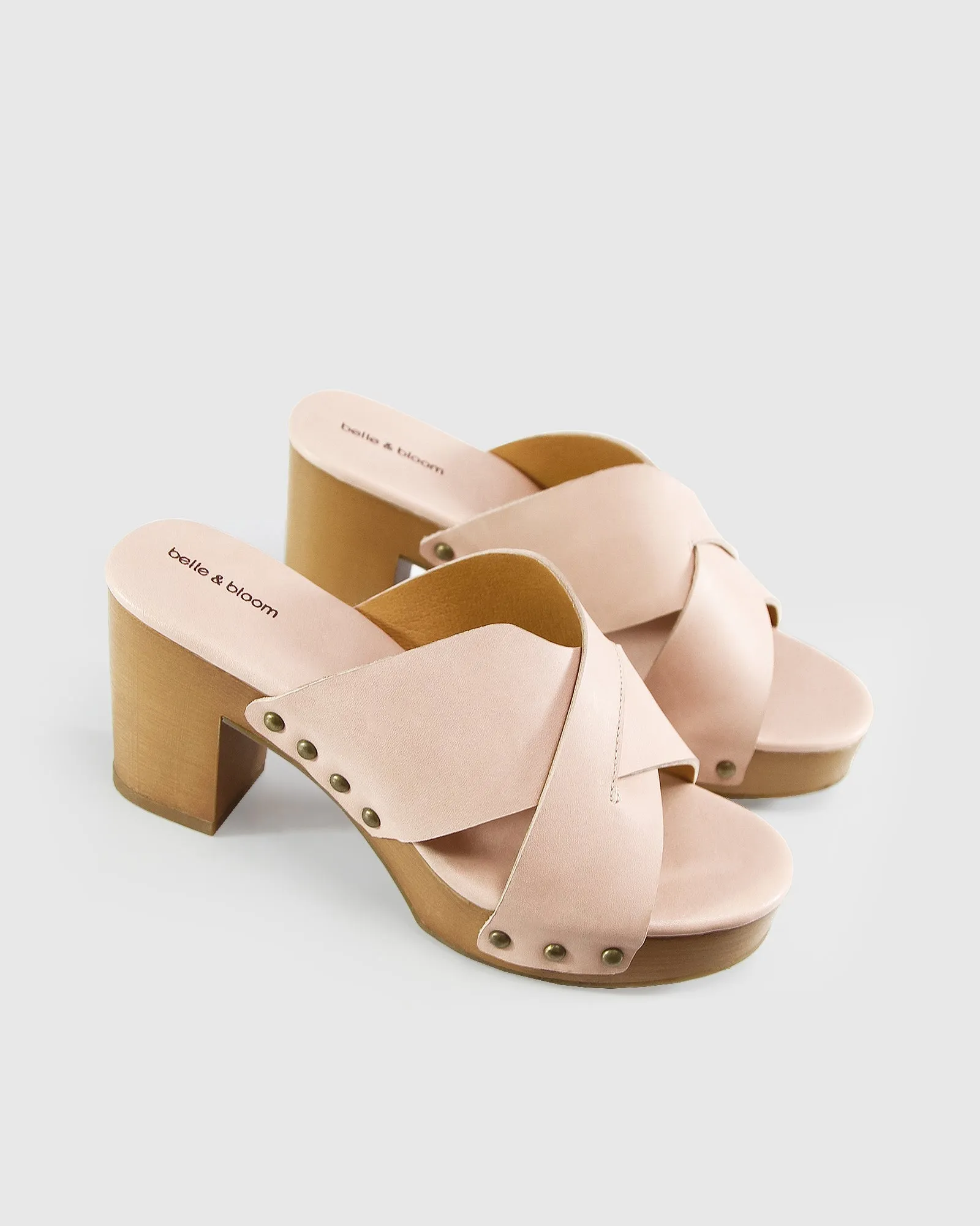 Midtown Clog Mule - Blush