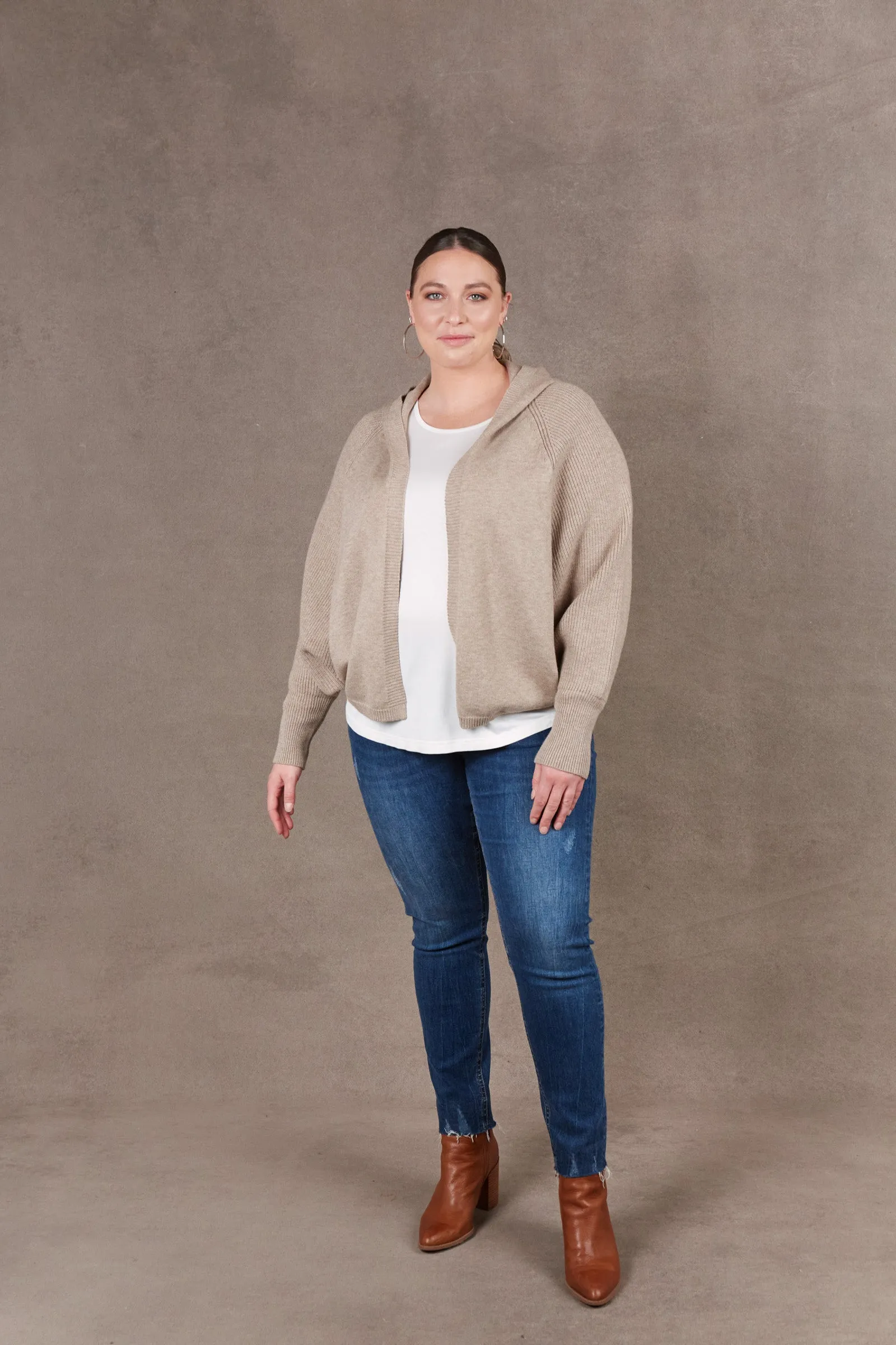 Nawi Cardigan - Barley