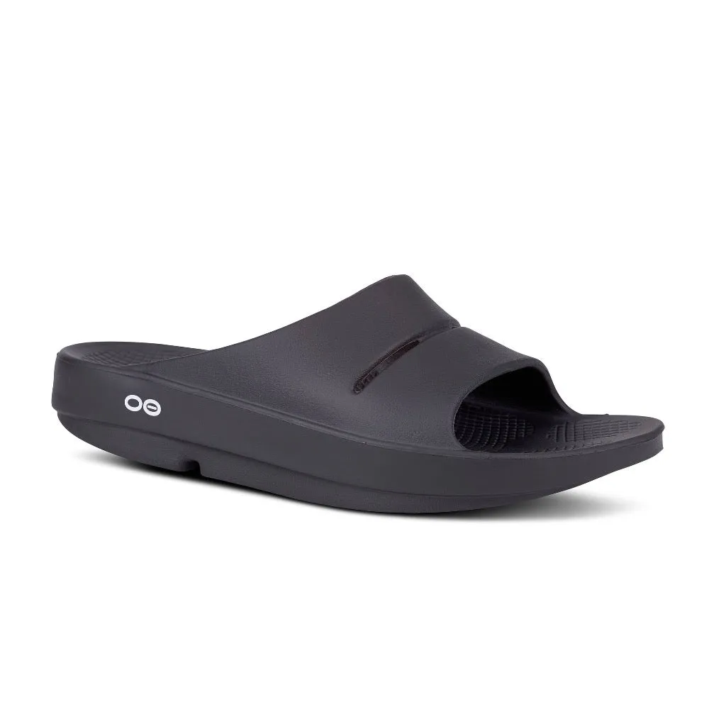 Oofos Unisex OOahh Slide Black