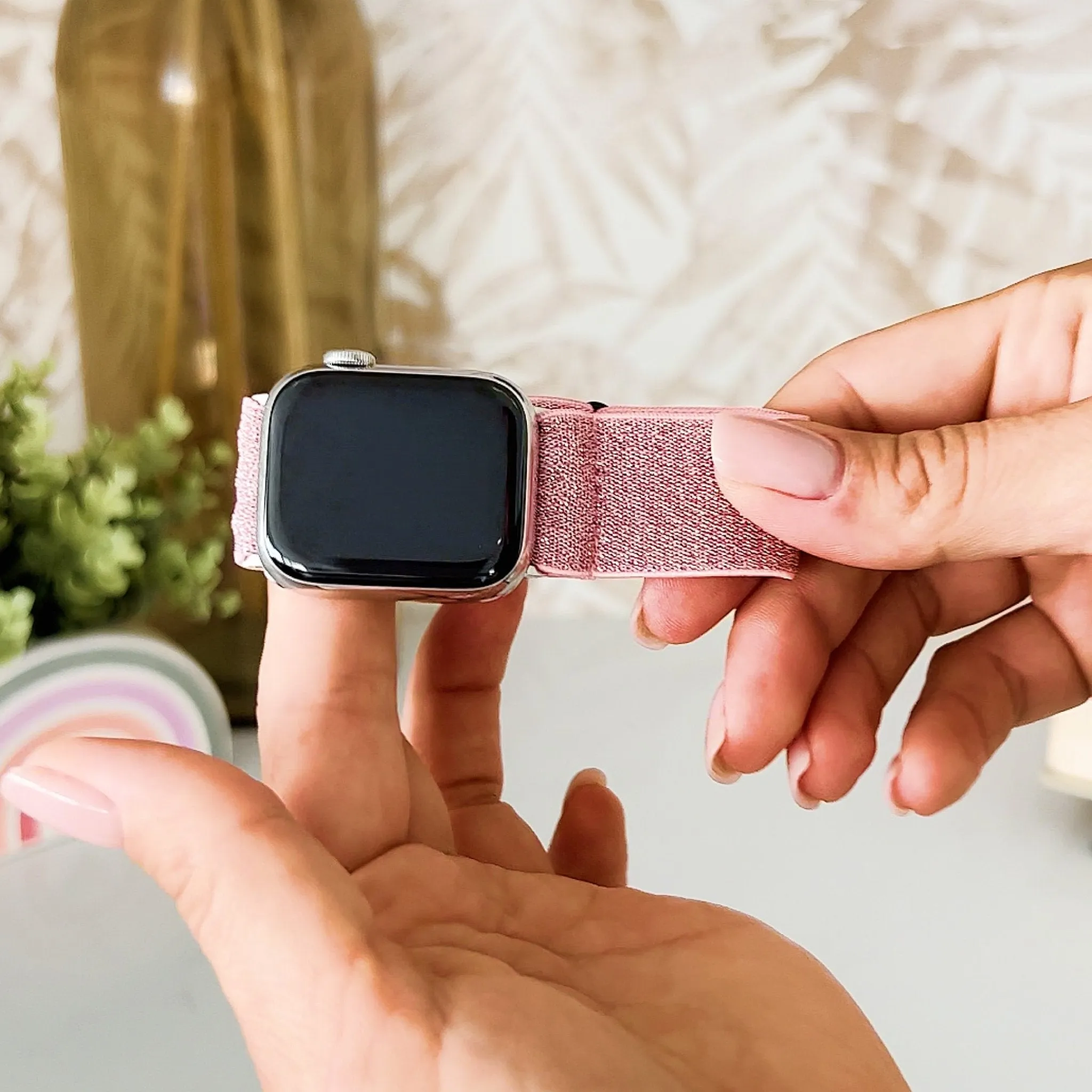 Peony Pink Apple Watch Band