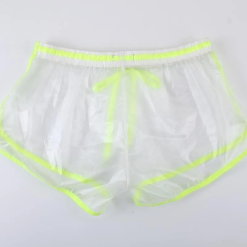 Plastic See-through Shorts