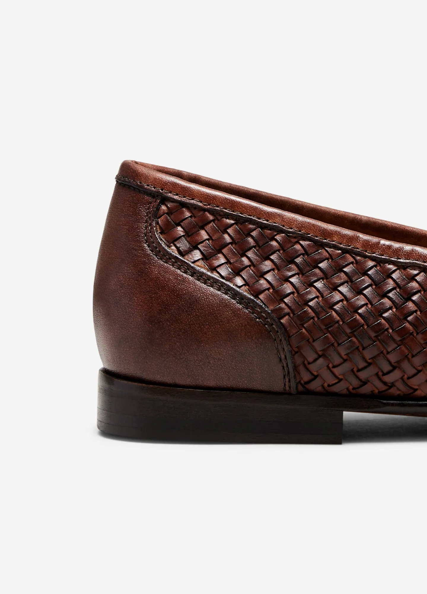 Raff Handweave Loafer Tan Dark