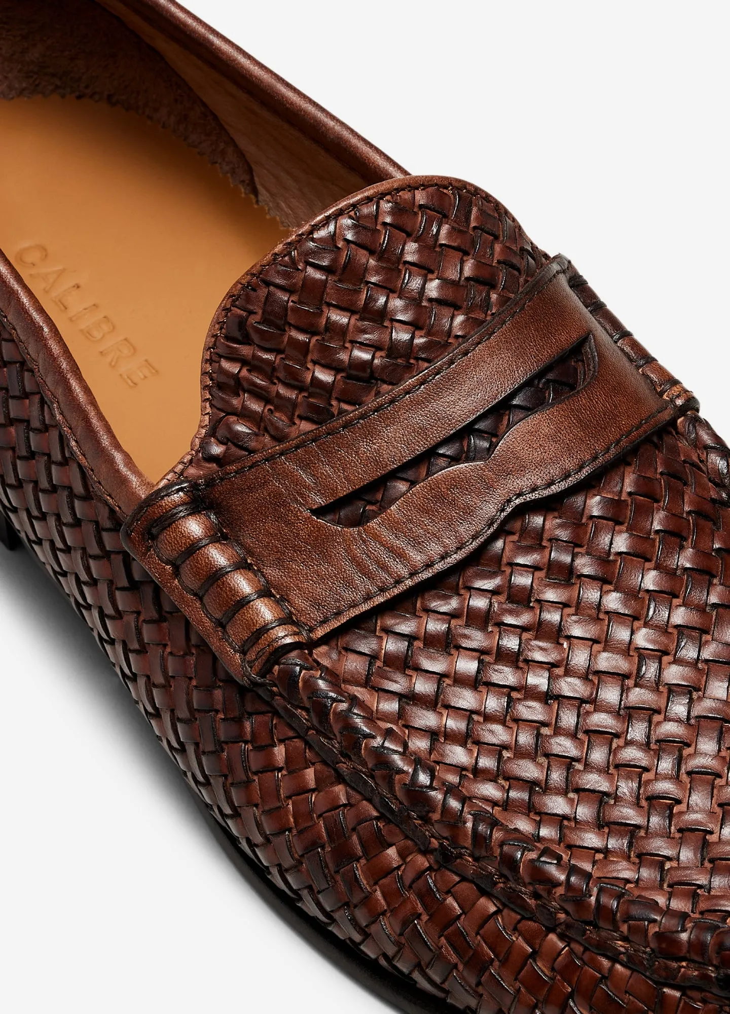 Raff Handweave Loafer Tan Dark