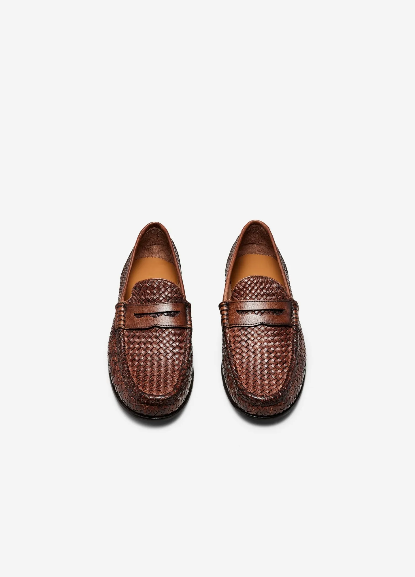 Raff Handweave Loafer Tan Dark