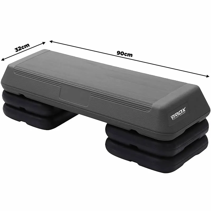 RDX GR Aerobic Step Platform With Adjustable Height