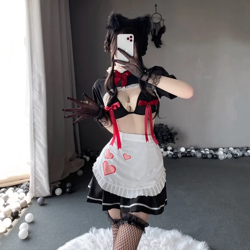 Ribbon Kitten Maid Cosplay