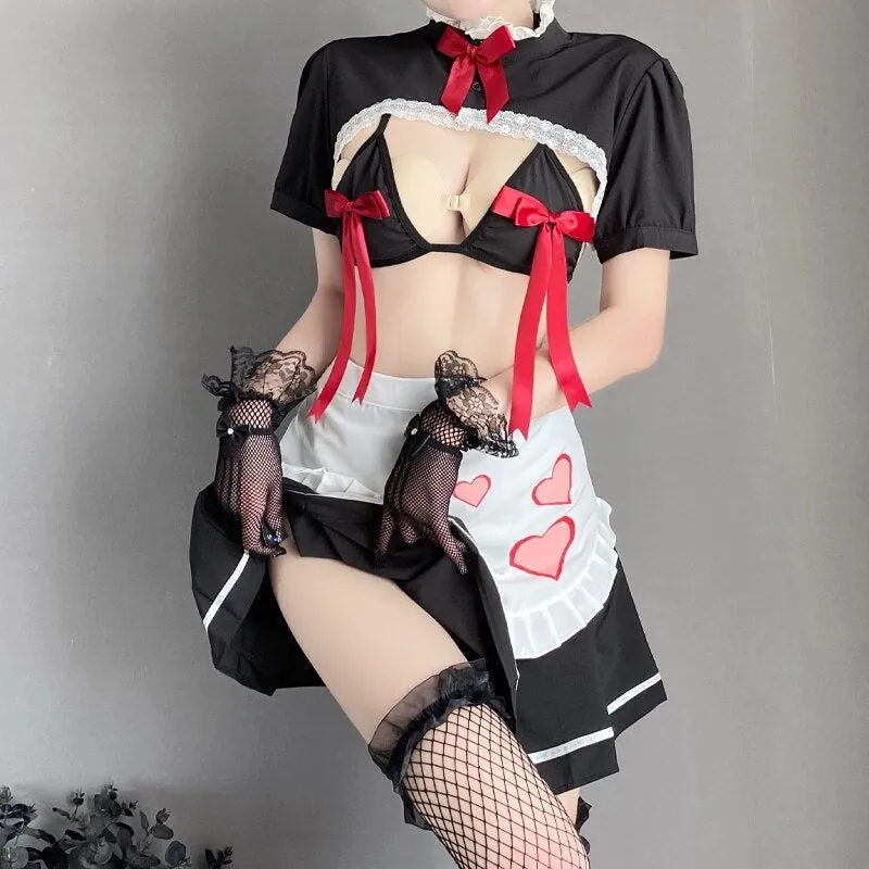 Ribbon Kitten Maid Cosplay