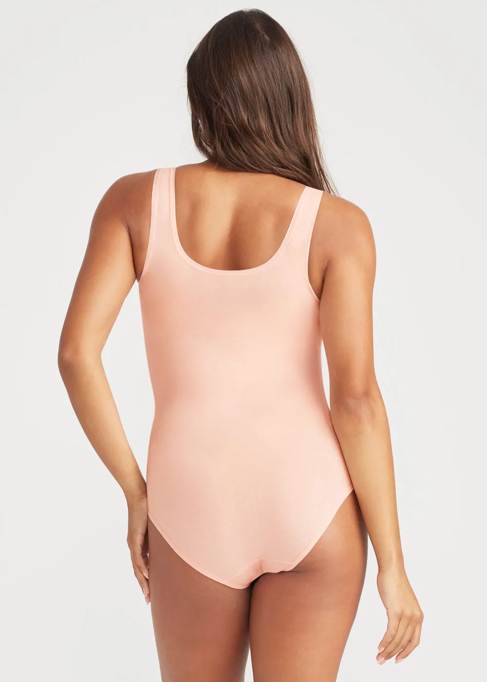 Ruby Shaping Full Back Bodysuit - Cotton Seamless