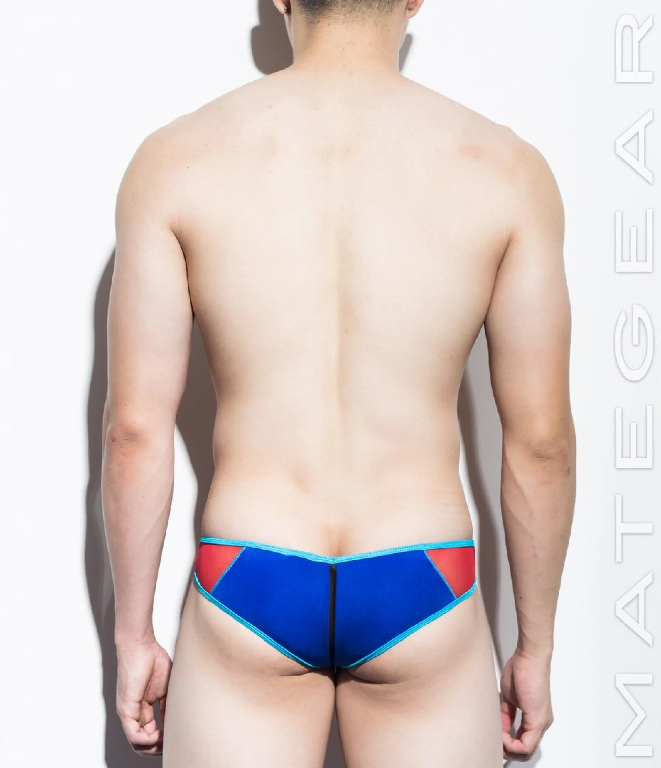 Sexy Men's Swimwear Ultra Swim Pouch Bikini - Nam Hyuk (Low-Rise Front / 3/4 Back)