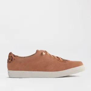 Sneaker with Removable Footbed in Tobacco Multi - 12187