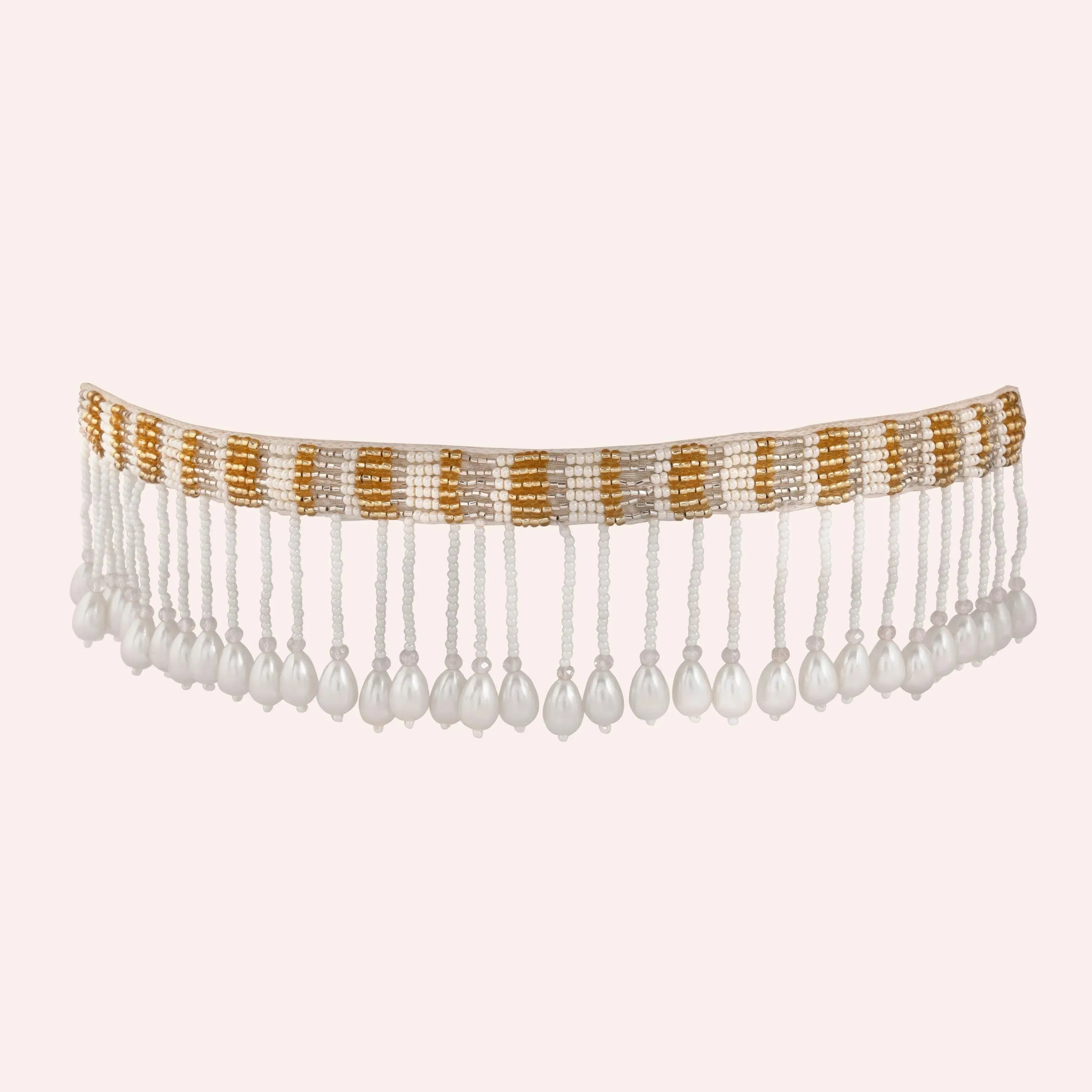 TFC Festive Chic Statement Beaded Choker Necklace