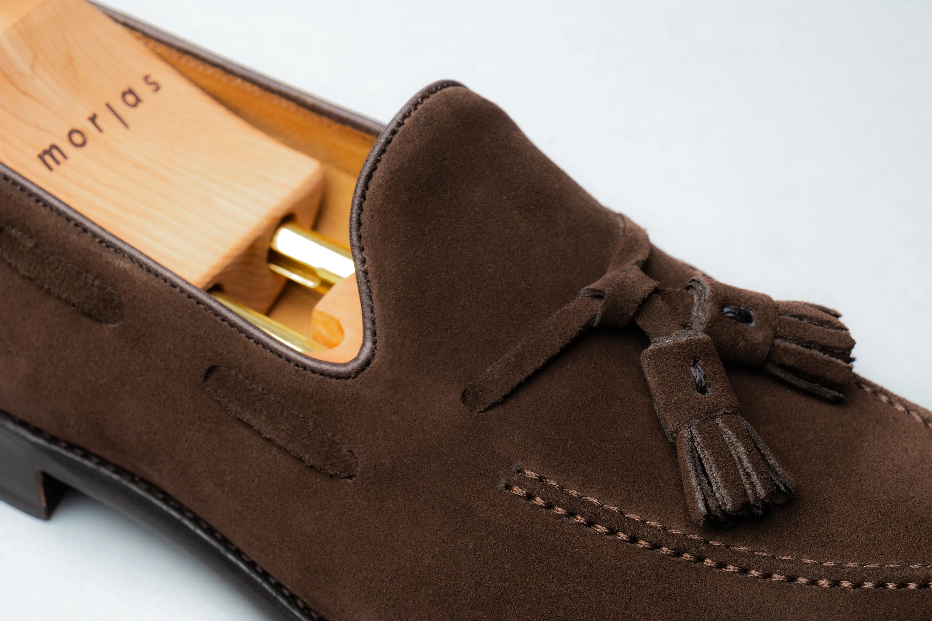 The Tassel Loafer - Brown Suede