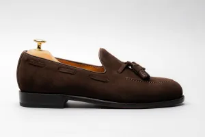 The Tassel Loafer - Brown Suede