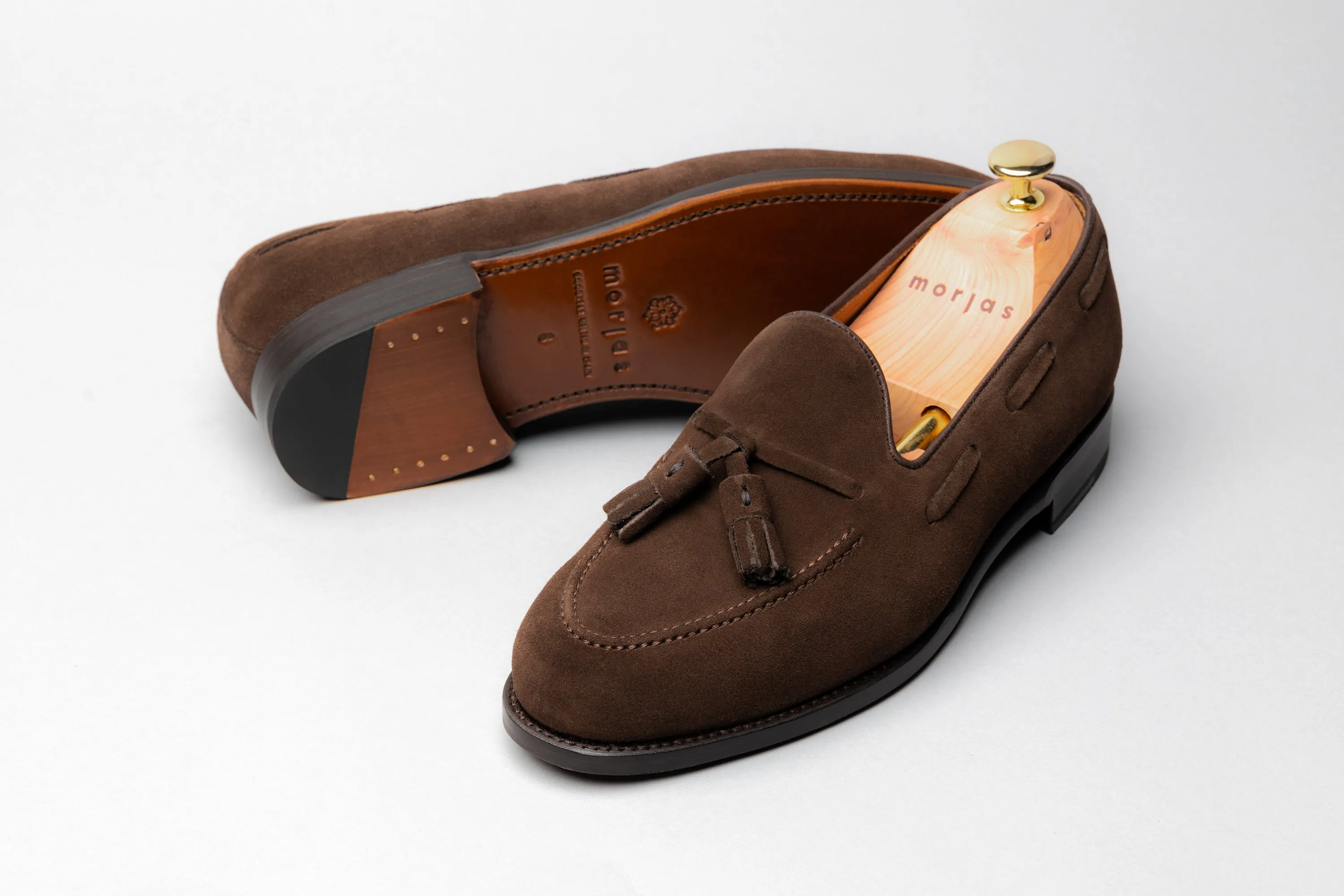 The Tassel Loafer - Brown Suede