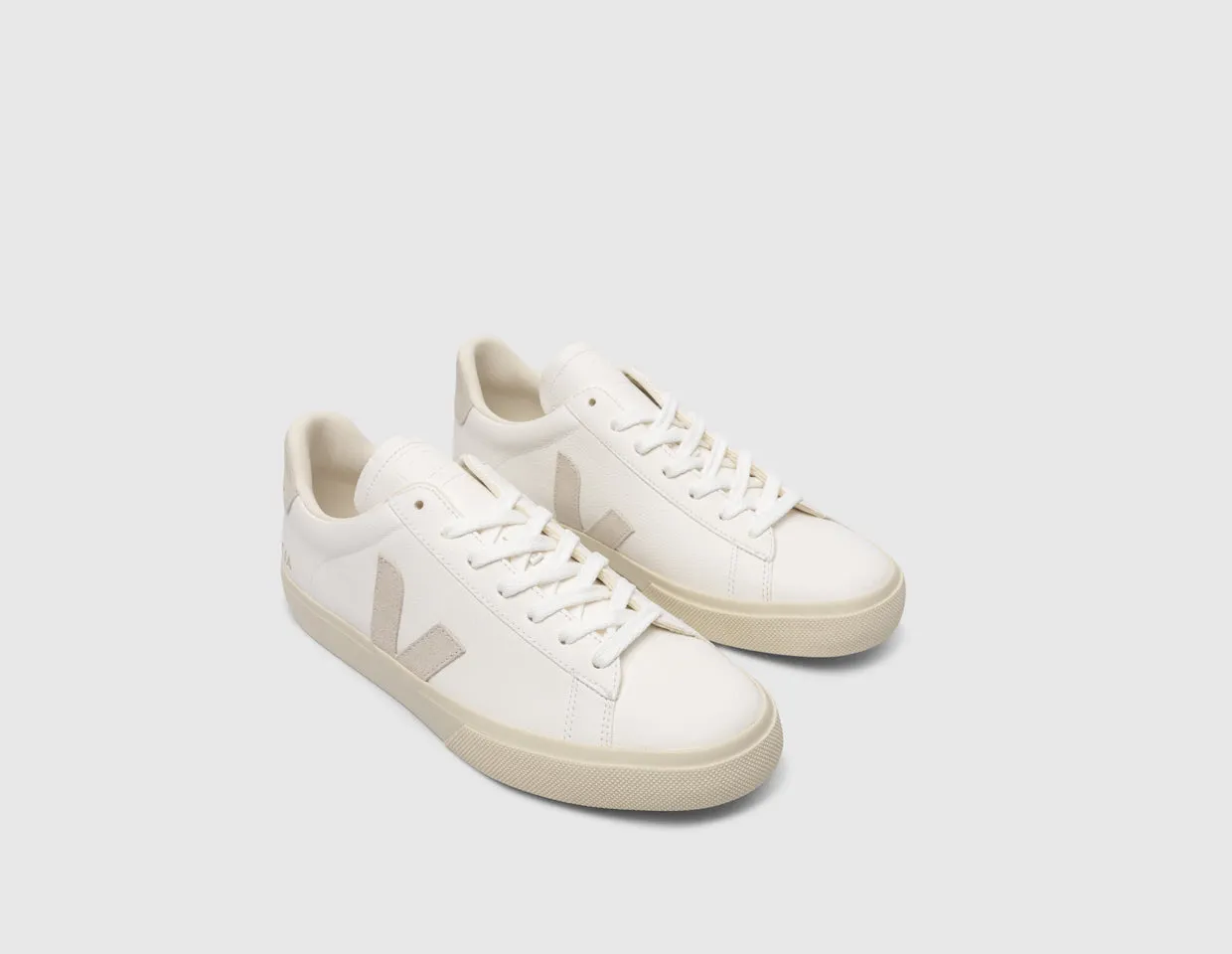 VEJA Campo Extra White / Natural Suede