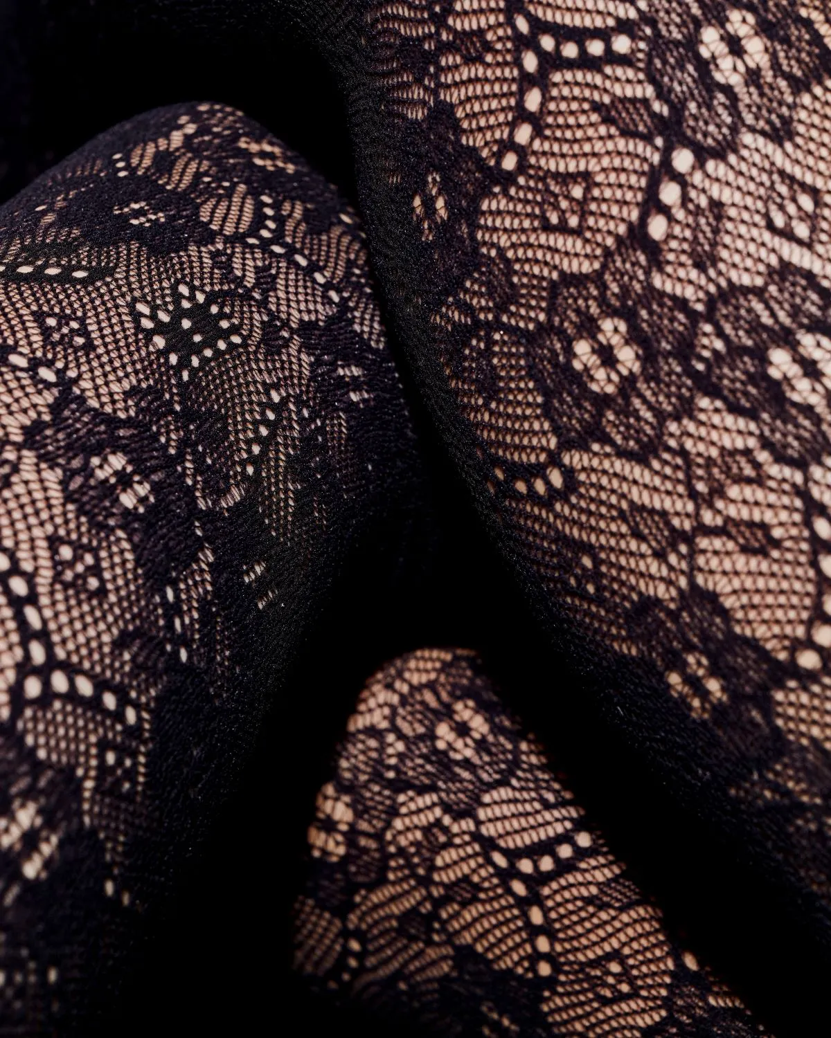 Victoria Beckham Lace Monogram Tights