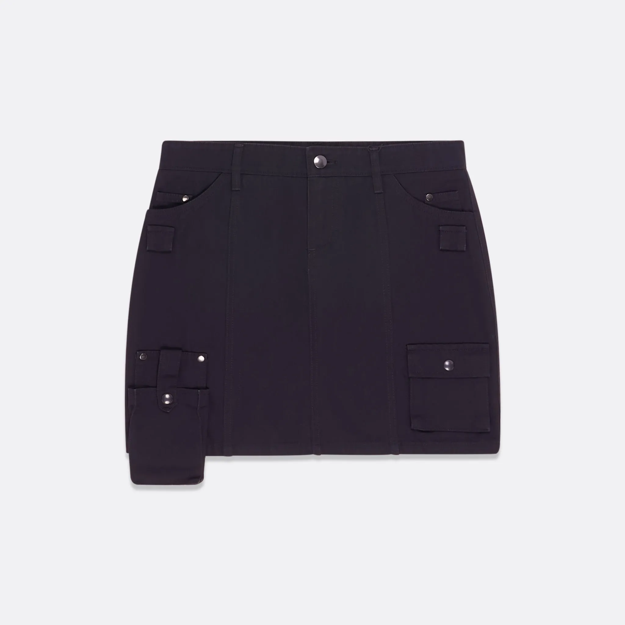 WOMEN'S MINI SKIRT WITH MULTIPLE POCKETS