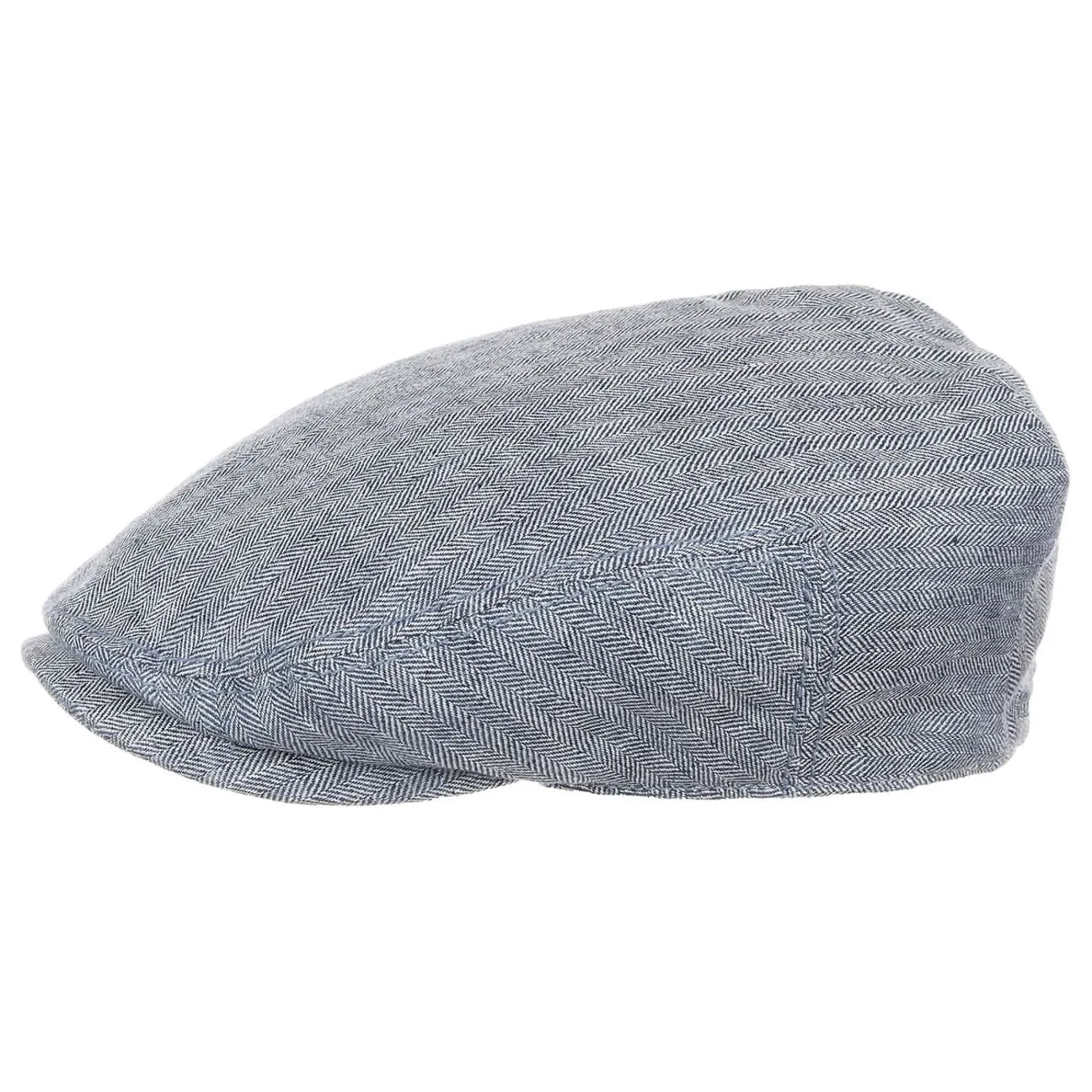 Woodfield Linen Flat Cap by Stetson