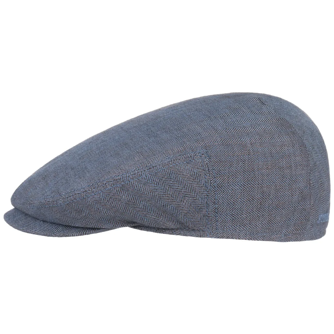 Woodfield Linen Flat Cap by Stetson